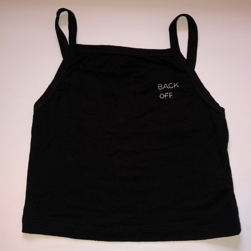 Black Crop Top